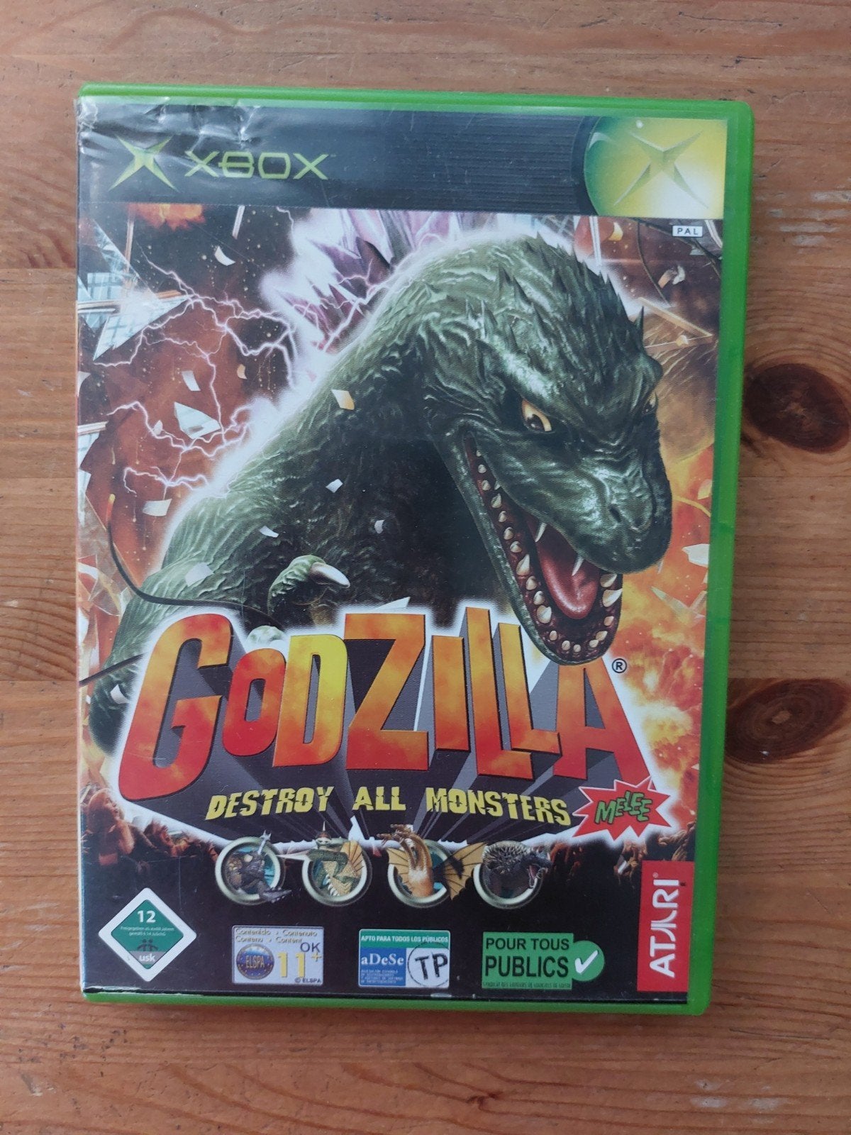 XBOX spel godzilla destroy all monsters, 1 speler, Ophalen of Verzenden, Vanaf 18 jaar