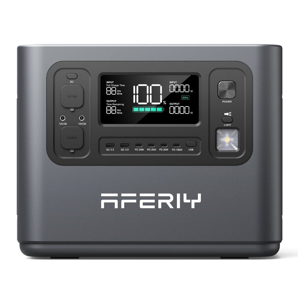Aferiy Portabe Power Station P210 - 2400W, Telecommunicatie, Powerbanks, Ophalen, Gebruikt, Aferiy