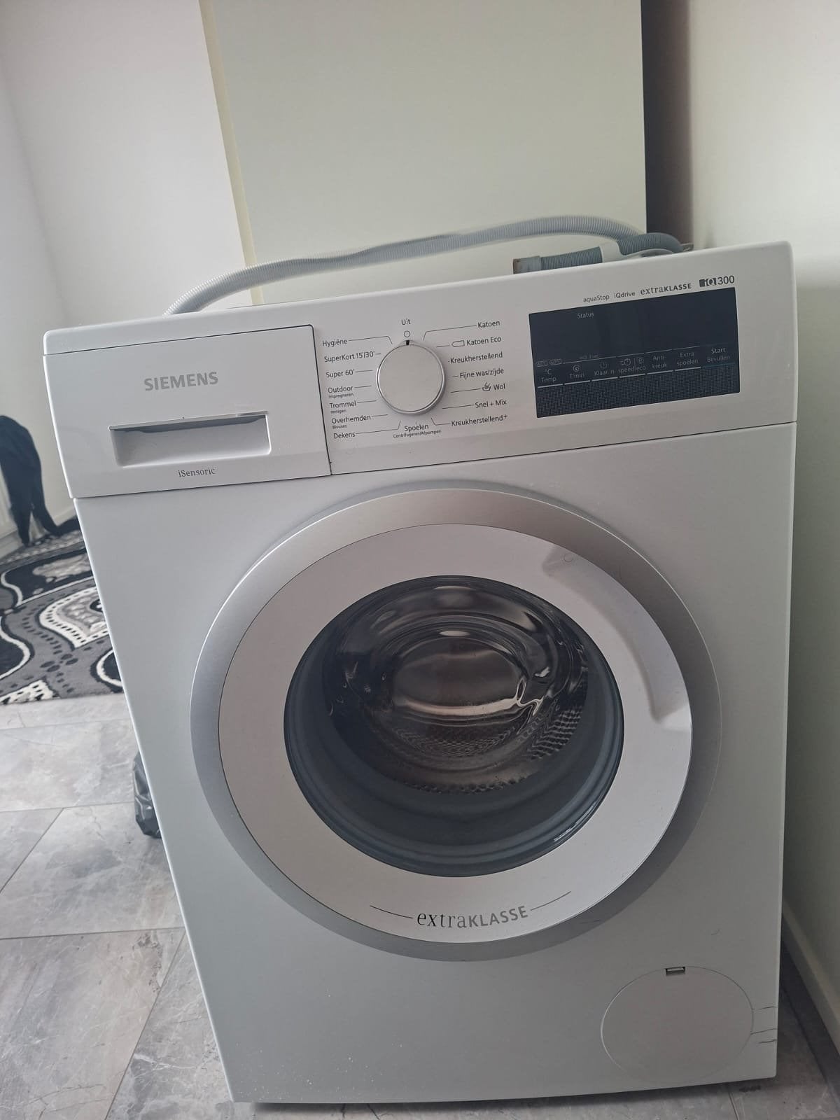Siemens iSensoric ExtraKlasse Wasmachine, Ophalen, Gebruikt, Voorlader, Kort programma