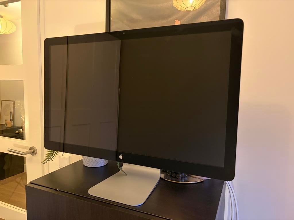 Apple 27” Thunderbolt Display, IPS, Ophalen of Verzenden, Zo goed als nieuw, Quad HD (2K)