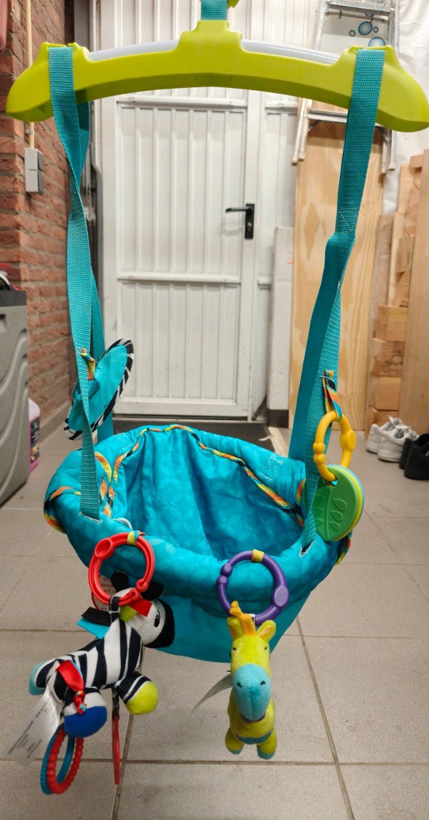 Bright Starts Jumper - Baby Bouncer met Speeltjes, Kinderen en Baby's, Ophalen of Verzenden, Zo goed als nieuw, Overige typen