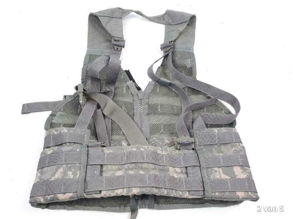 Michael Bianco lichtgewicht load carring vest acu militair, Watersport en Boten, Hengelsport | Algemeen, Ophalen of Verzenden