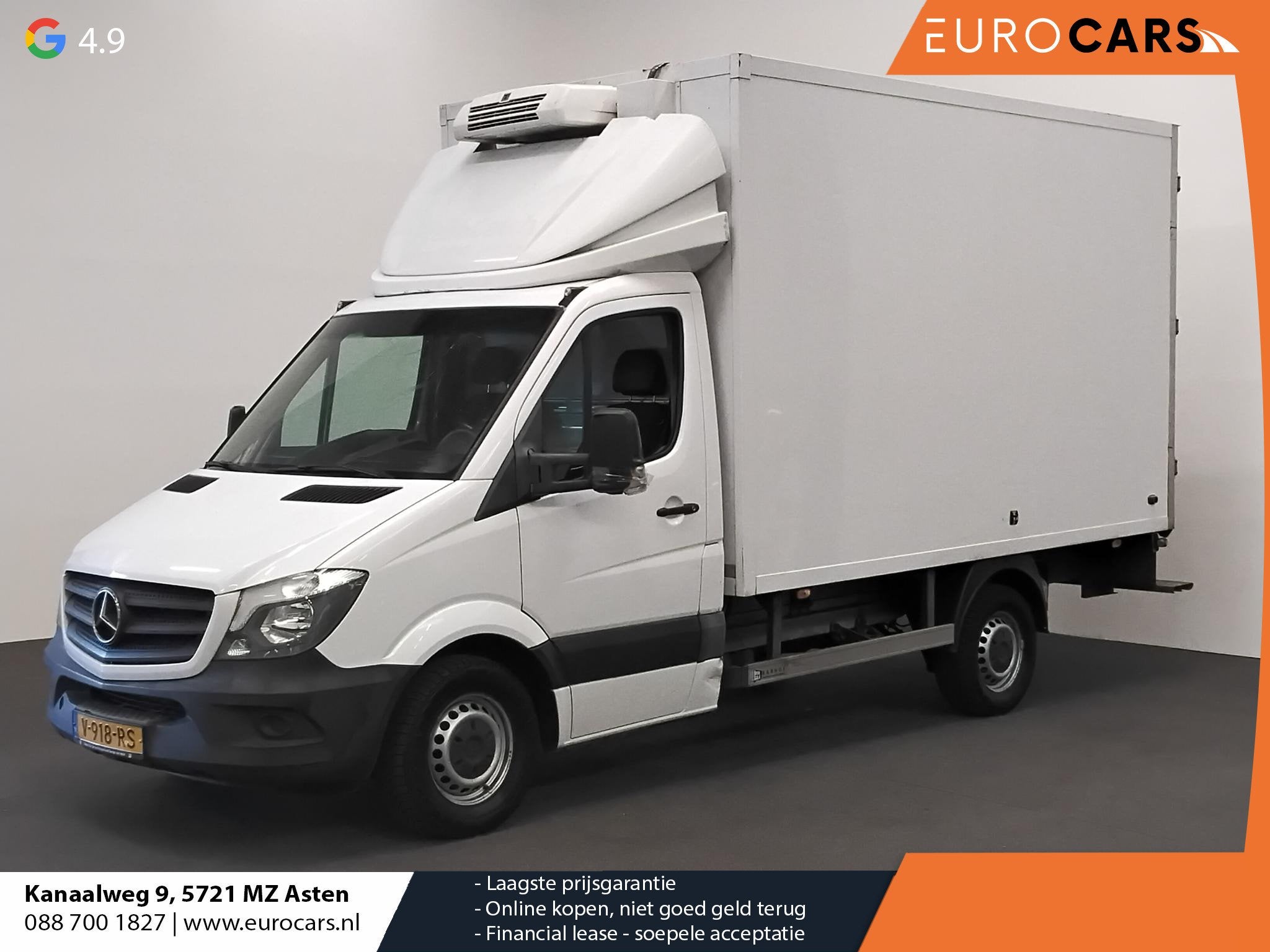 Mercedes-Benz Sprinter 314 140pk Automaat Koelwagen Thermoki, Auto's, Automaat, Gebruikt, Euro 6, 2000 kg
