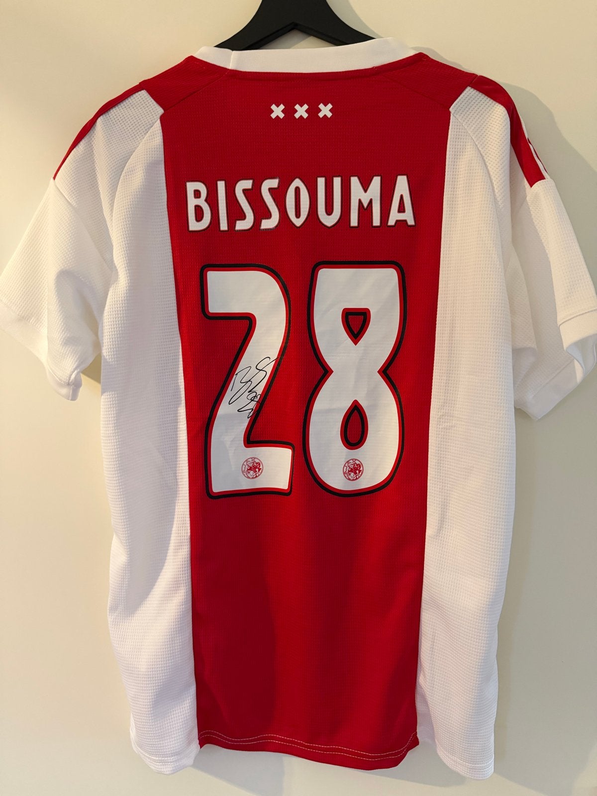Gesigneerd Ajax Shirt - Bissouma #28 met Videobewijs, Ophalen of Verzenden, Zo goed als nieuw, Ajax, Shirt