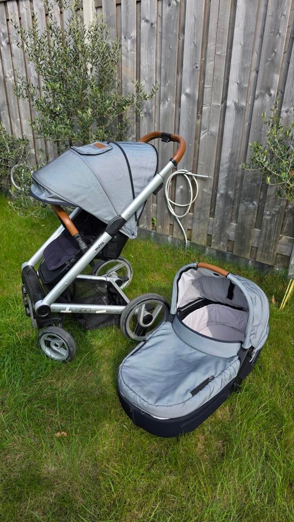 Kinderwagen Mutsy Evo, Gebruikt, Mutsy, Verstelbare duwstang, Ophalen
