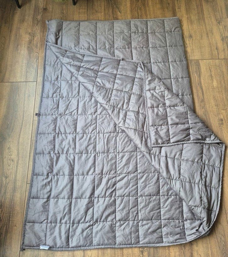 Veilura verzwaringsdeken - grijs - 150x200 cm, Overige merken, Wasbaar, Ophalen of Verzenden, Zo goed als nieuw