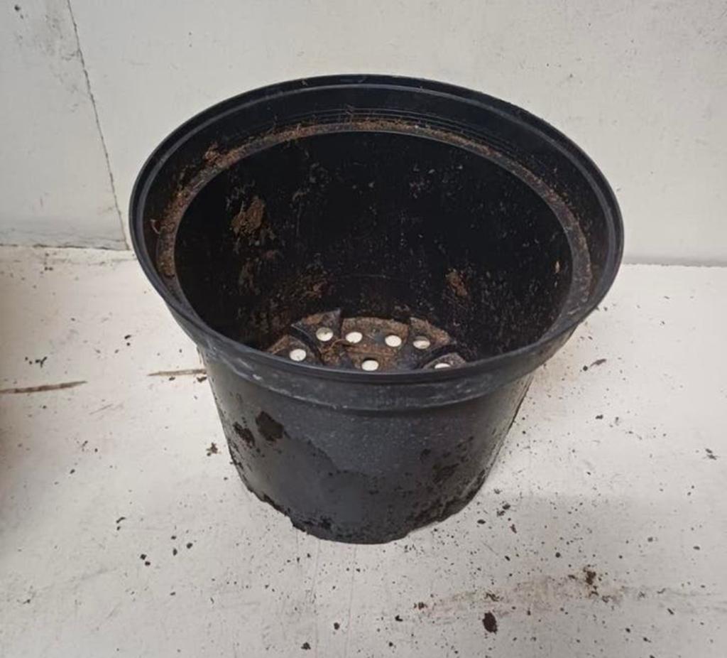 Kweekpotten plantenpotten bloempotten 5 liter, Kunststof, Gebruikt, Rond, Ophalen of Verzenden