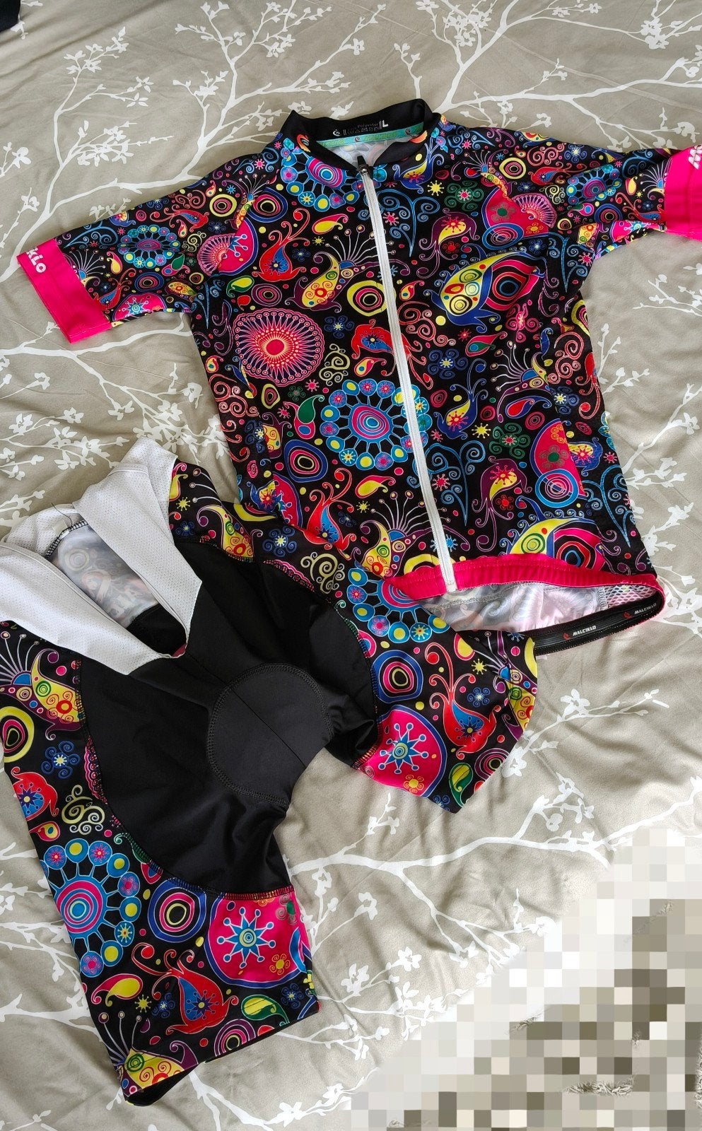 Malciklo fietsoutfit dames L - Kleurrijk en comfortabel, Fietsen en Brommers, Fietsaccessoires | Fietskleding, Gebruikt, Maloja