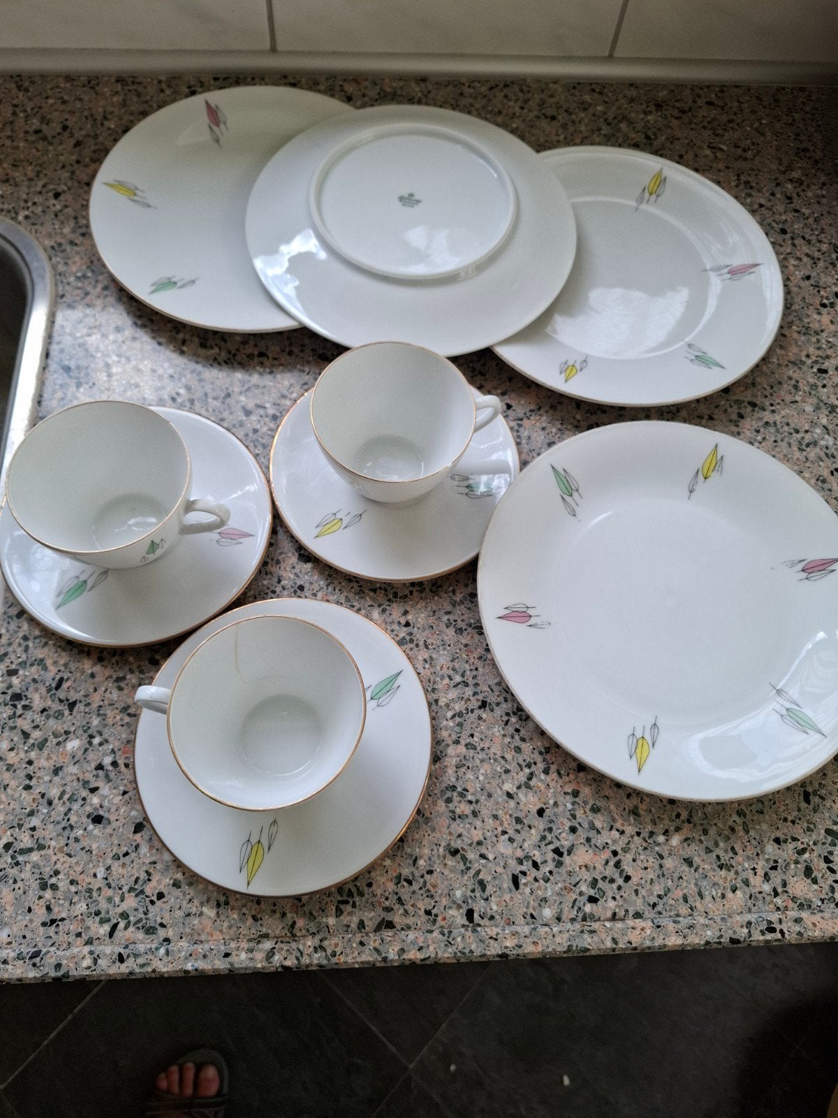 Vintage Seltmann Weiden Bavaria porseleinen servies, Antiek en Kunst, Antiek | Servies compleet, Ophalen