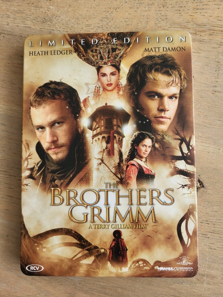The Brothers Grimm Limited Edition in metalen case, Cd's en Dvd's, Engels, Nederlands, Science Fiction en Fantasy, Inclusief doosje