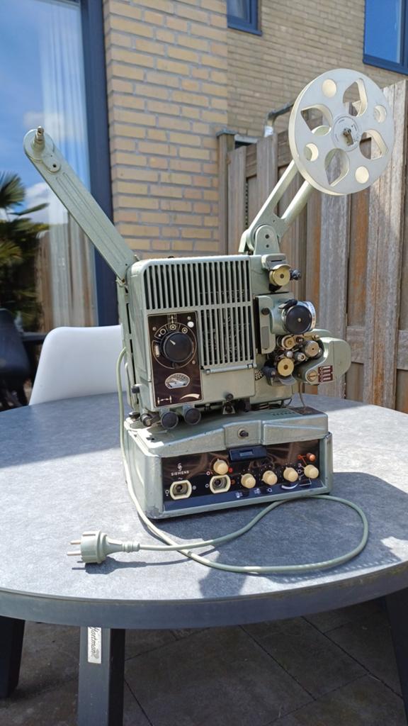 Vintage Siemens Filmprojector - Klassieke 16 mm Projector, Ophalen, Gebruikt