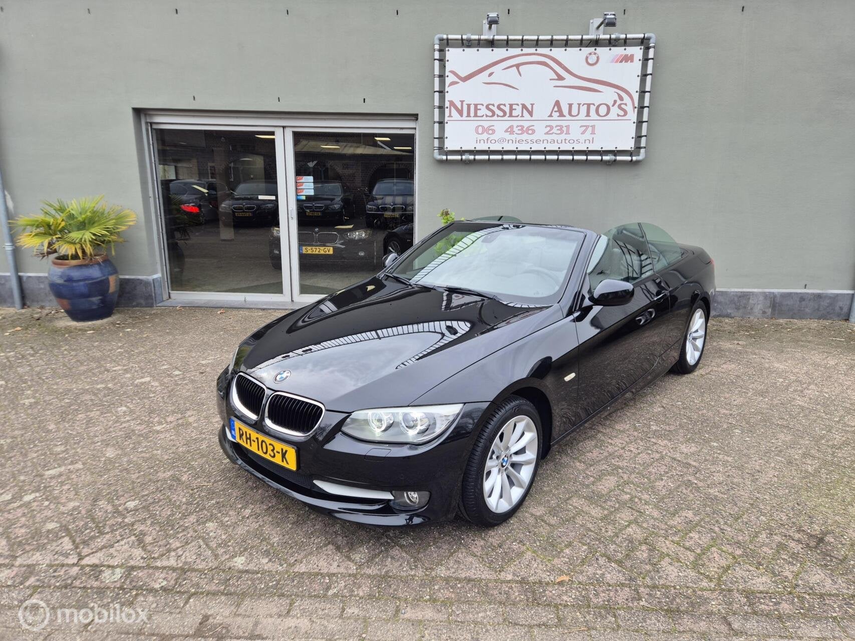 BMW 3-serie E93 Cabrio 320i lci High Executive Nwe Ketting, Auto's, BMW, Automaat, Euro 5, Achterwielaandrijving, 1995 cc