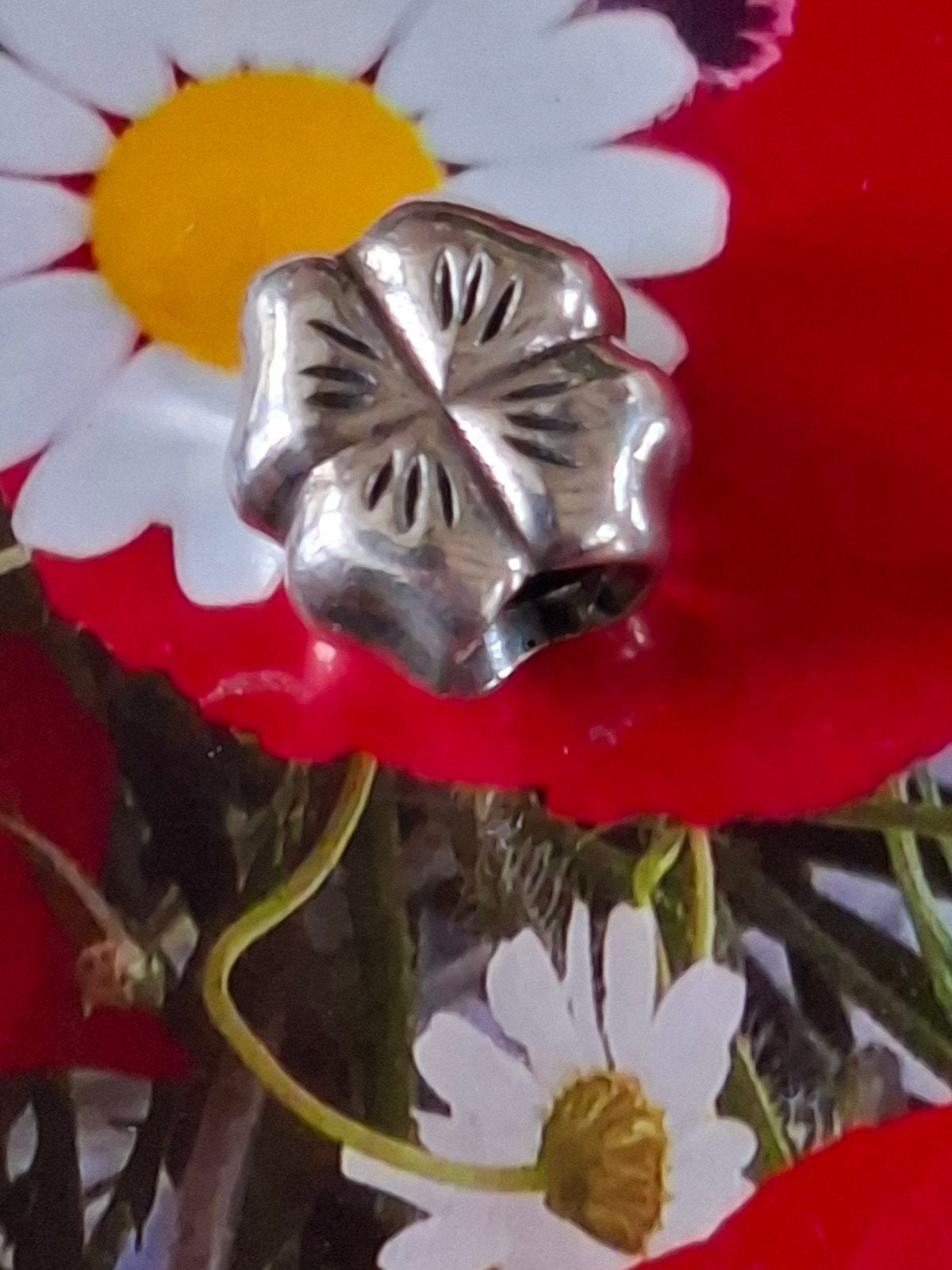 Pandora klavertje vier. RETIRED, Pandora, Ophalen of Verzenden, Zo goed als nieuw, 1 bedel