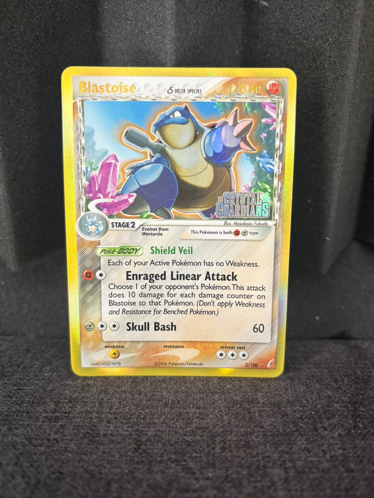 Blastoise δ Delta Species (CG 2) Stamped, Ophalen of Verzenden, Zo goed als nieuw