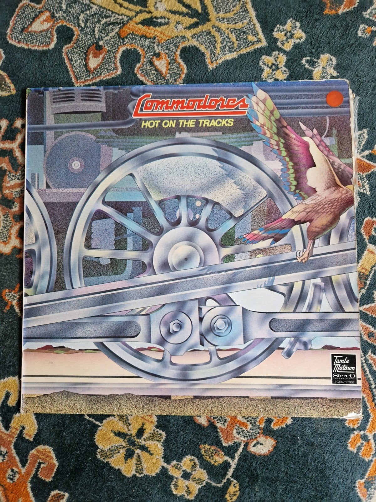 Commodores - Hot on the Tracks LP (1976), Cd's en Dvd's, Vinyl | Pop, Gebruikt, Funk, LP, 12 inch, Ophalen of Verzenden
