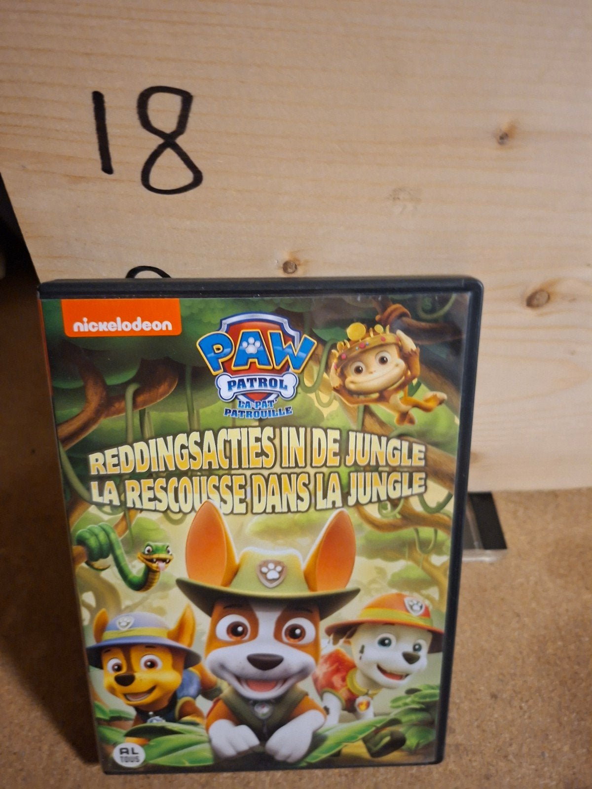 Paw Patrol: Reddingsacties in de Jungle DVD, Gebruikt, Alle leeftijden, Familie, Film