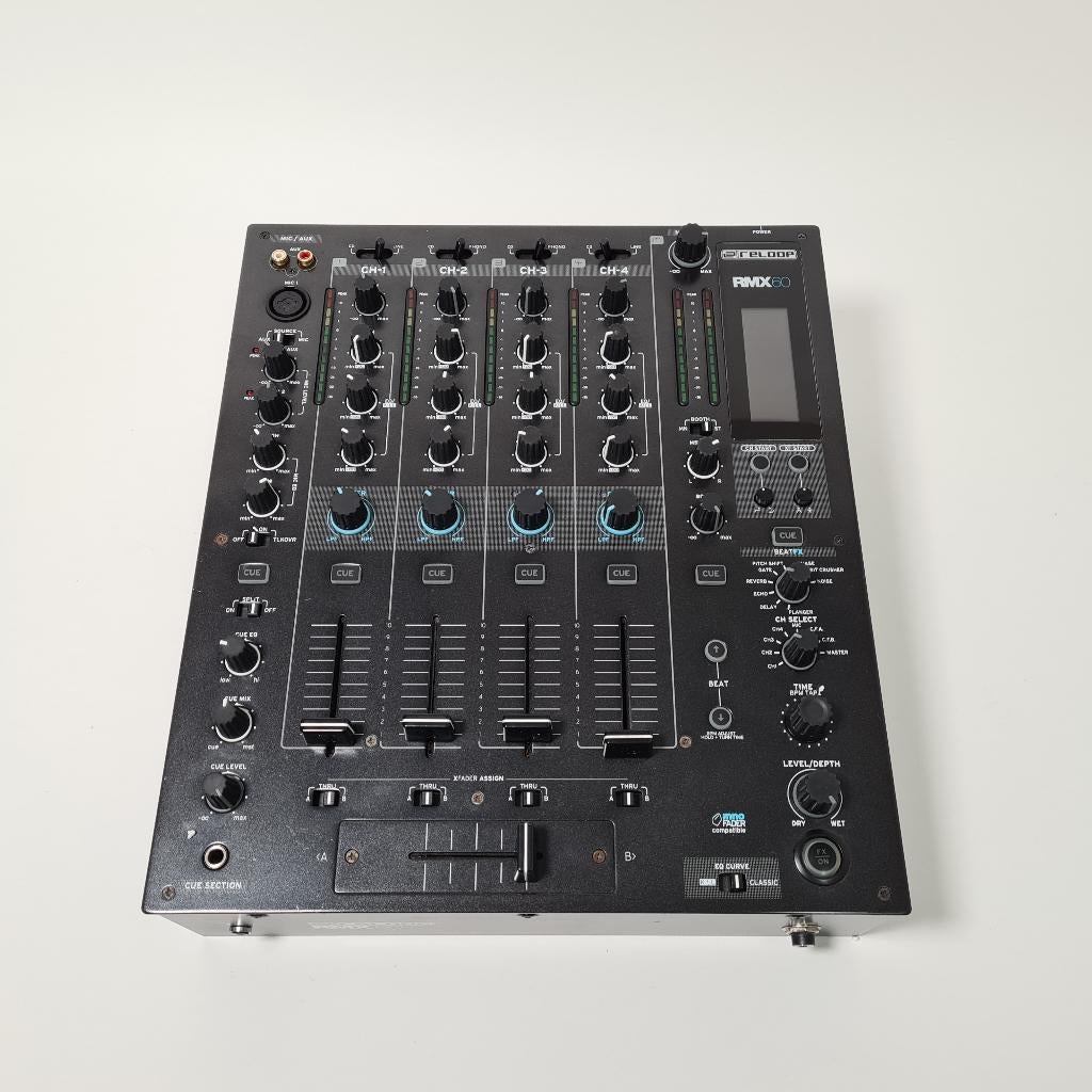 Reloop RMX-60 Digital DJ Mixer, Muziek en Instrumenten, Mengpanelen, Ophalen of Verzenden, Gebruikt, Minder dan 5 kanalen