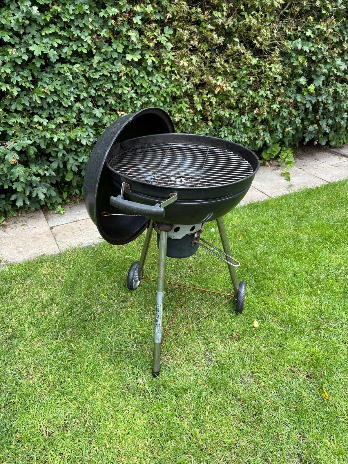 Ketel BBQ 47 cm met asvanger en thermometer, Ophalen, Gebruikt