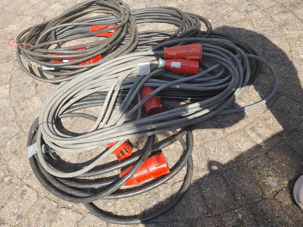 Te koop: krachtstroomkabels, Ophalen, Gebruikt, Kabel of Snoer