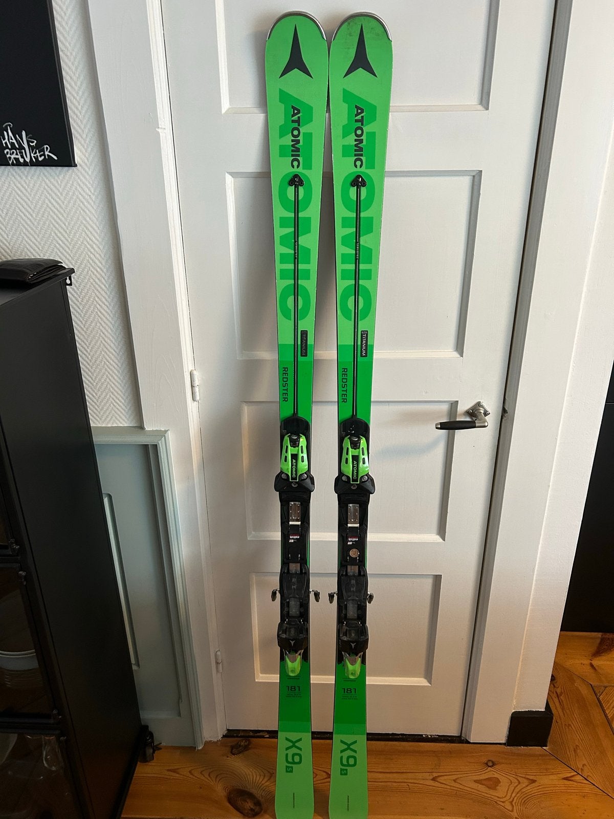 Atomic Redster X9s ski's 181 cm met Atomic X12TL bindingen, Sport en Fitness, Skiën en Langlaufen, Ophalen, Atomic, Skiën, Ski's