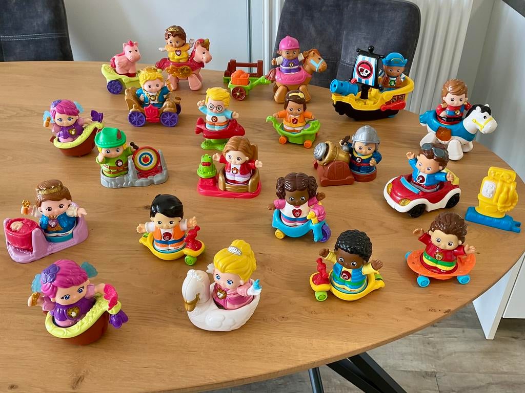 Vtech : Vrolijke Vriendjes, Verzamelen, Poppetjes en Figuurtjes, Zo goed als nieuw, Ophalen