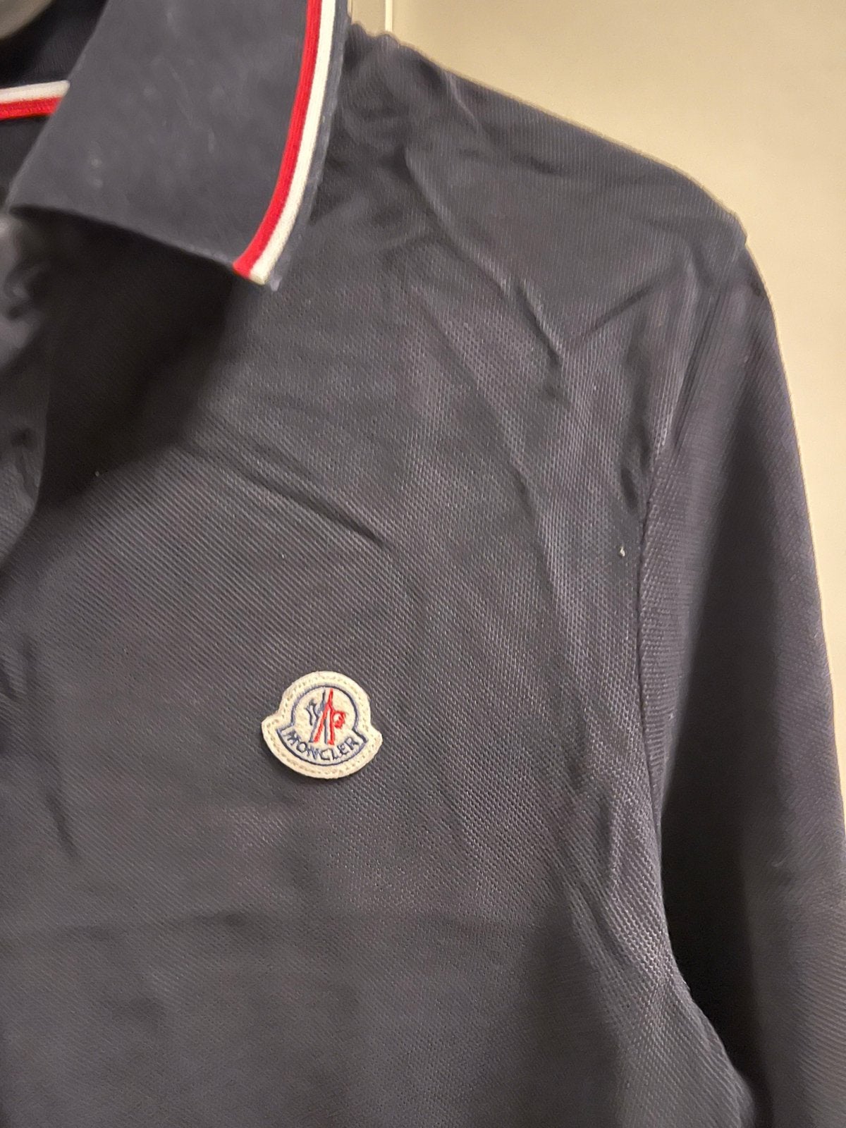 Moncler longsleeve shirt trui tops S polo nieuw, Ophalen of Verzenden, Nieuw, Maat 48/50 (M), Blauw