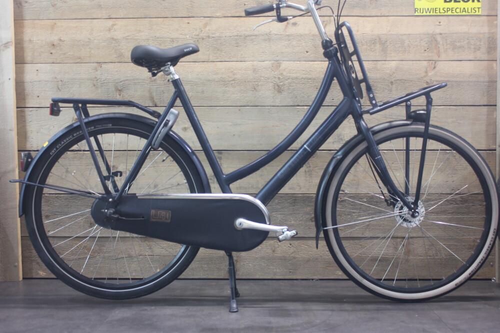 Cortina U4 transportfiets RB3 D61 mat blauw + 3 mnd garantie, Niet ingevuld, Gebruikt, Niet ingevuld, Niet ingevuld