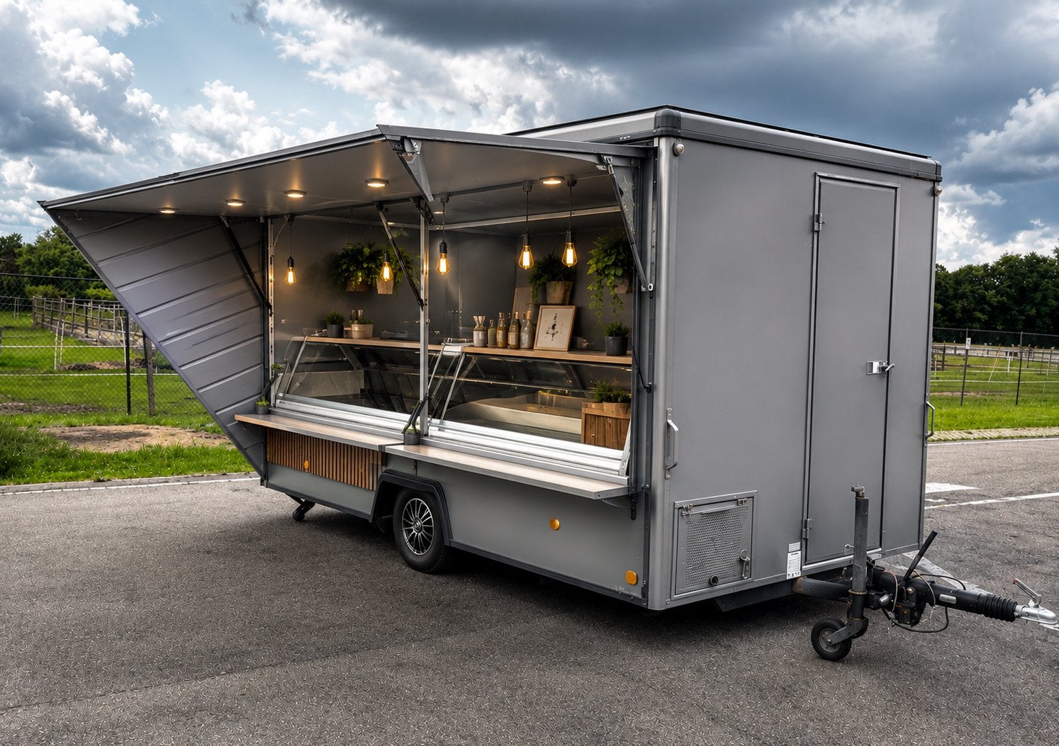 Borco höhns 401 verkoopwagen aanhanger bakkerswagen markt, Hobby en Vrije tijd, Feestartikelen, Overige, Ophalen of Verzenden