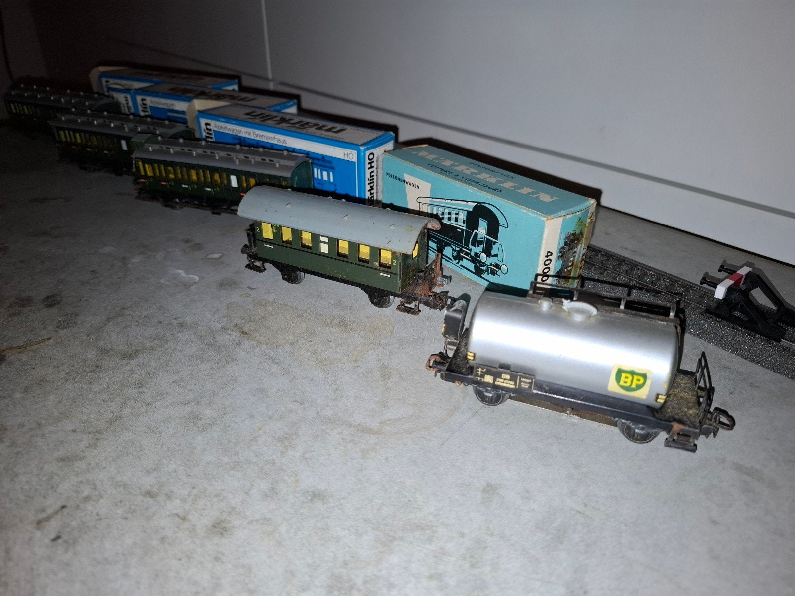 Märklin Wagons en Tankwagon - Voor de liefhebber, Wisselstroom, Gebruikt, Wagon, Ophalen of Verzenden