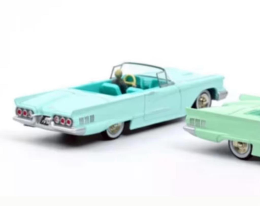 Ford Thunderbird 1960 BLAUW NOREV / DINKY 1:43 ref. CL2712, Verzenden, Nieuw, Auto, Norev