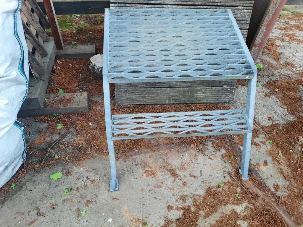 Plateautrapje hoogte ca 40cm. voor pipowagen woonwagen, Ophalen, Gebruikt