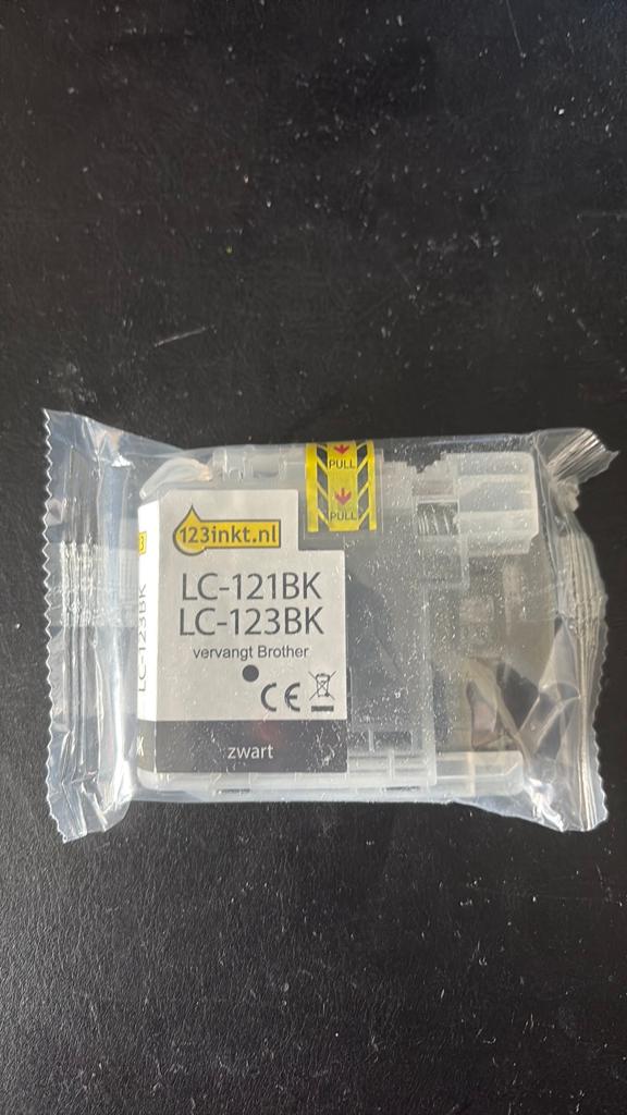 Inktcartridge LC-121BK en LC-123BK, Verzenden, Nieuw, Cartridge