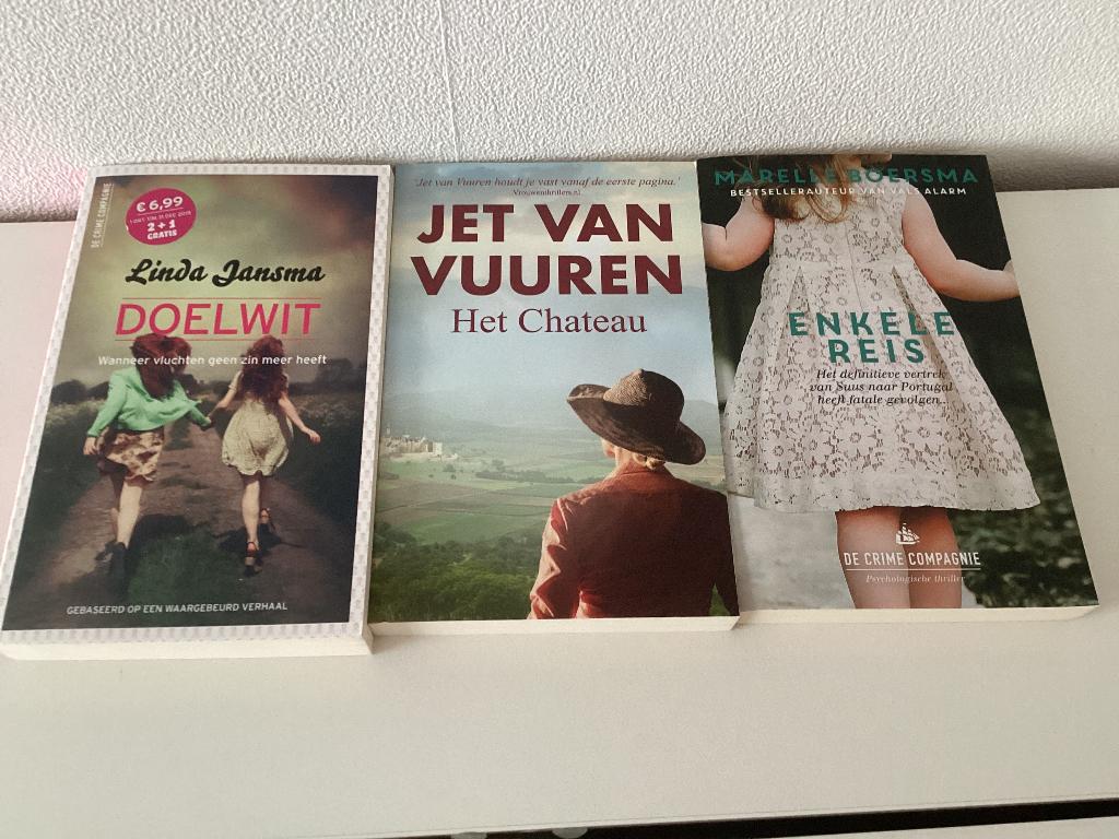 3x boeken!, Ophalen of Verzenden, Zo goed als nieuw