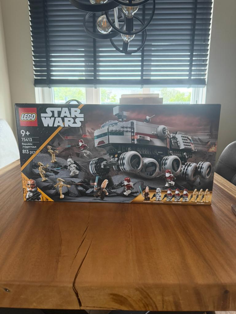 Lego star wars set 75413 republic juggernaut nieuw, Star Wars, Lego, Nieuw, Ophalen of Verzenden