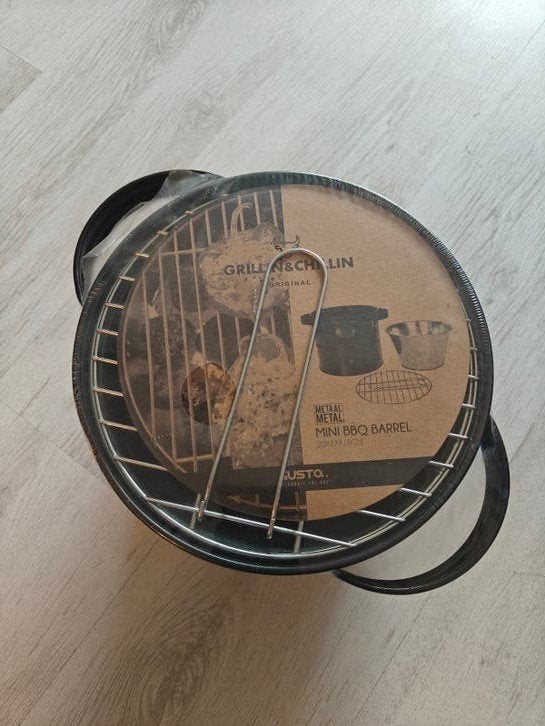 Gusta Mini BBQ Barrel, Ophalen of Verzenden, Nieuw, Gusta