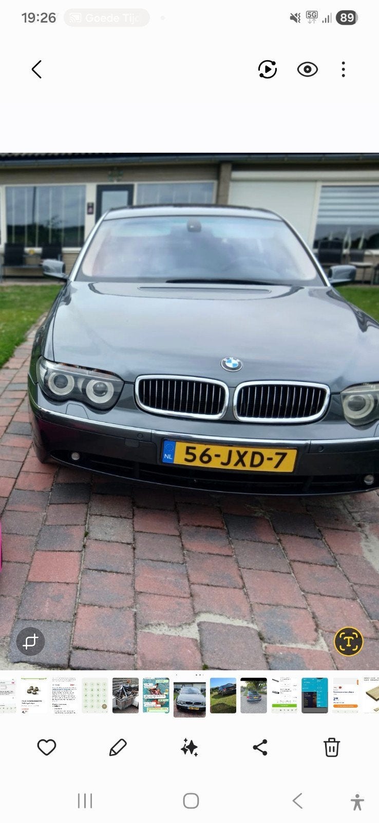 Bmw 745li voor zo of export miss apk bijna verlopen, Auto's, BMW, Particulier, Te koop