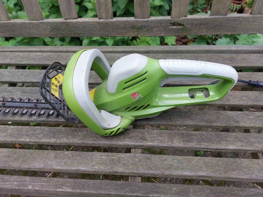 Elektrische heggenschaar - Fuxtec, Ophalen of Verzenden, Gebruikt, Elektrisch