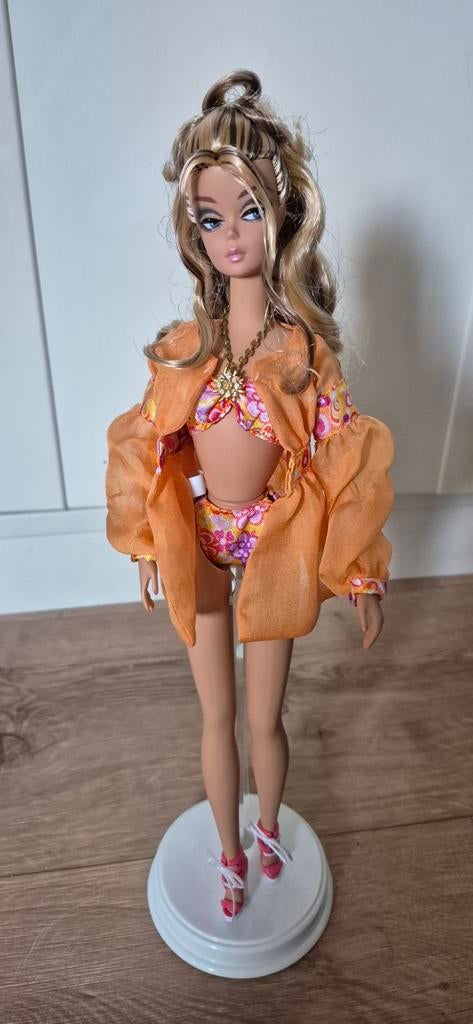 Barbie silkstone palm orange dill, Ophalen of Verzenden, Zo goed als nieuw, Barbie