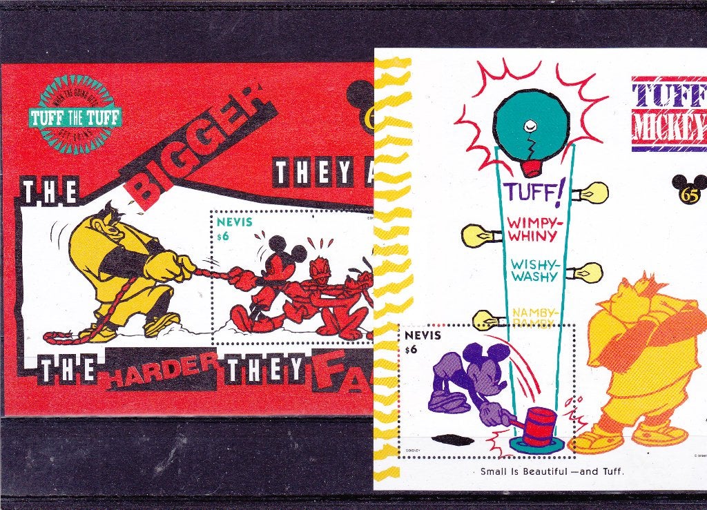 Disney Nevis Mickey 1994 (857,865), Verzenden, Postfris, Overige thema's