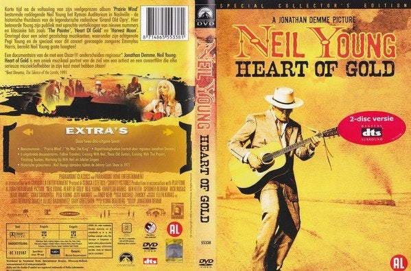 Neil Young Heart of Gold DVD, Alle leeftijden, Ophalen of Verzenden, Gebruikt, Muziekvideo's