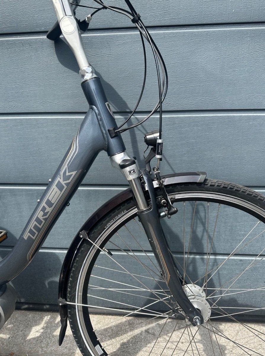 Trek LM400+ Dames Grijs 53cm, Fietsen en Brommers, Elektrische fietsen, Gebruikt, -, -, 51 tot 55 cm