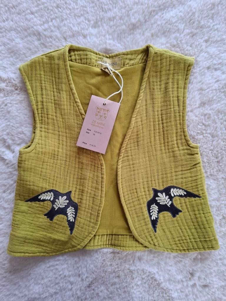 Nieuw gilet Fleurtje Z8 maat 98, Ophalen of Verzenden, Nieuw, Meisje, Trui of Vest
