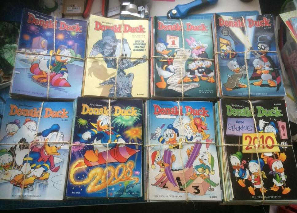 30 complete jaargangen Donald (1982, 1988-2021), Boeken, Complete serie of reeks, Ophalen of Verzenden, Gelezen