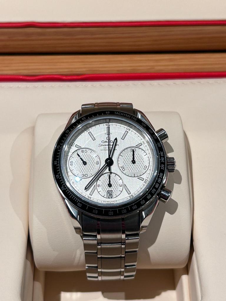 Omega Speedmaster Co-Axial Master Chronometer Chronograaf, Ophalen, Staal, Staal, Polshorloge