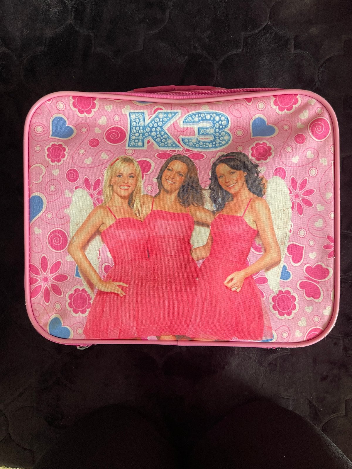 K3 koffer- Roze met K3-afbeelding, Ophalen of Verzenden, Gebruikt
