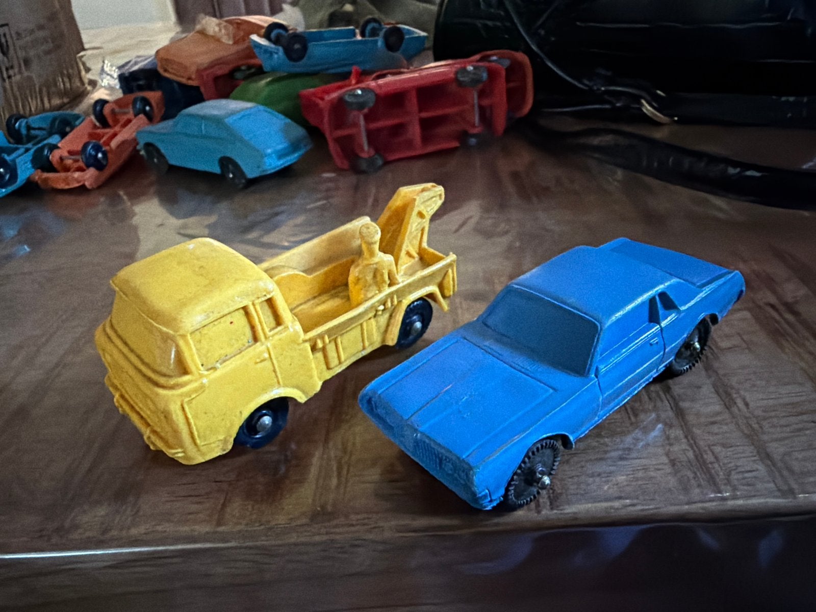 Tomte 1/43 2 Amerikanen - Grote collectie te koop, Gebruikt, Auto, Ophalen of Verzenden, X