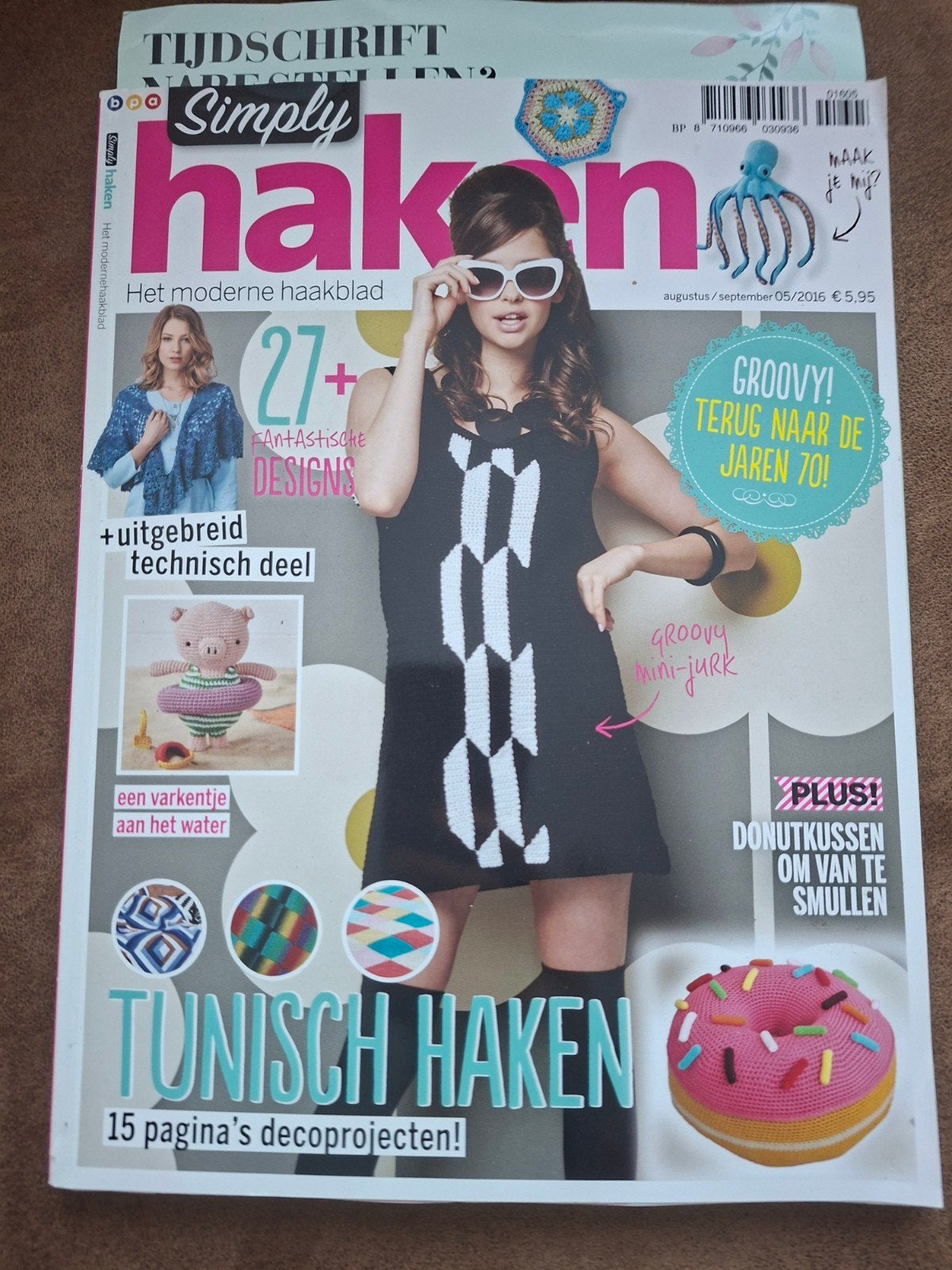 Simply Haken Tijdschrift - Augustus/September 2016, Ophalen of Verzenden, Gebruikt, Haken, Patroon of Boek