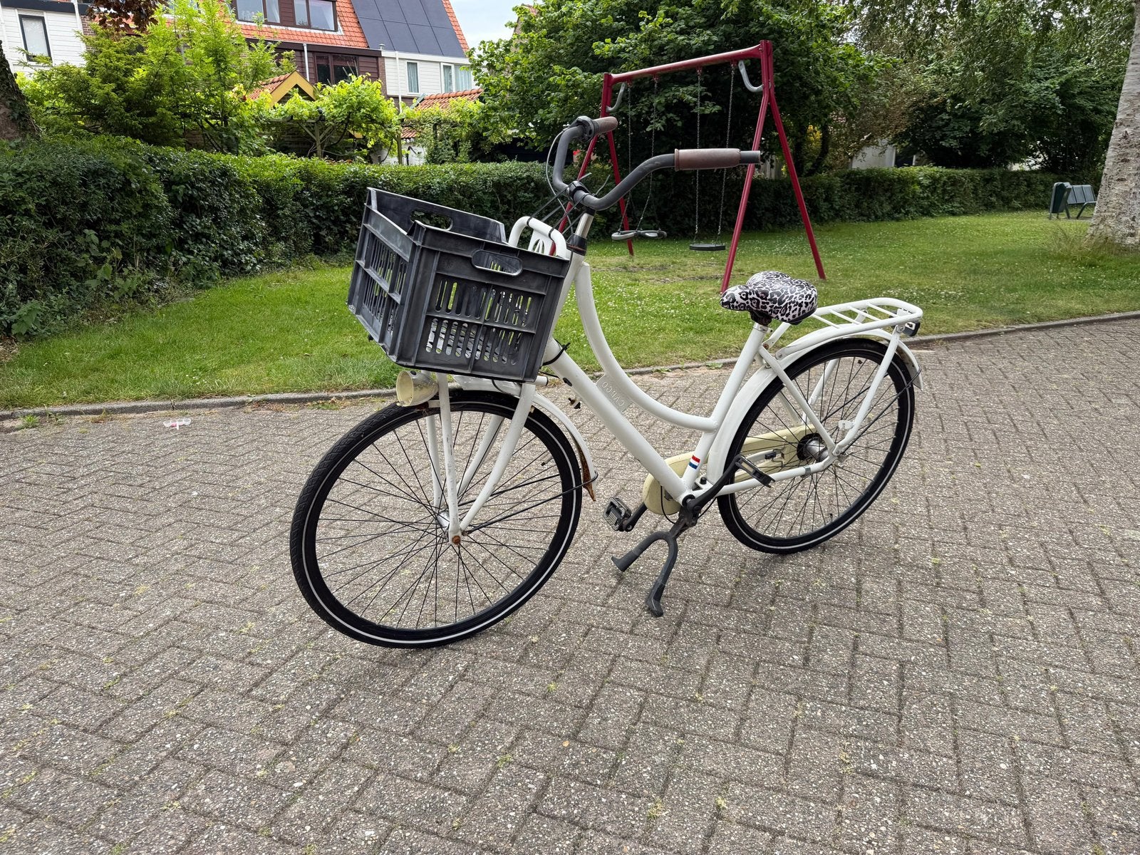 Cargo Meidenfiets - Opknapper met mandje, Fietsen en Brommers, Ophalen, Gebruikt, Overige merken