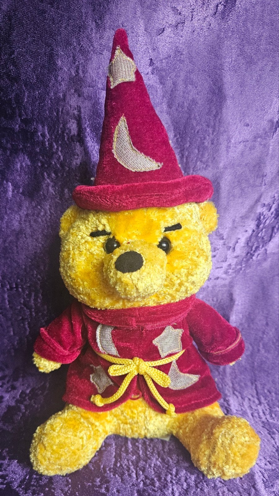 Vintage Carousel Toy Wizard tovenaar Winnie de Poeh the Pooh, Gebruikt, Disney, Beer, Ophalen of Verzenden