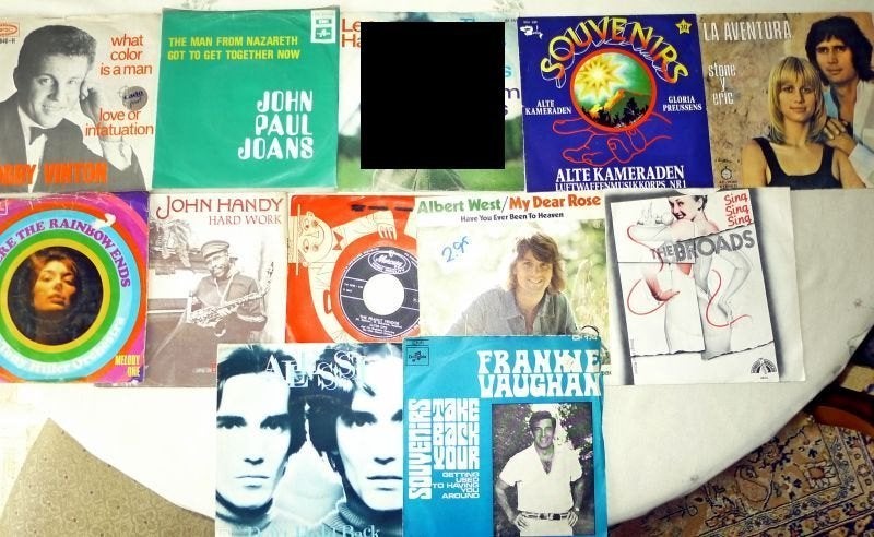 40-tal single hits 1960-70-80's, Ophalen of Verzenden, Zo goed als nieuw, Pop
